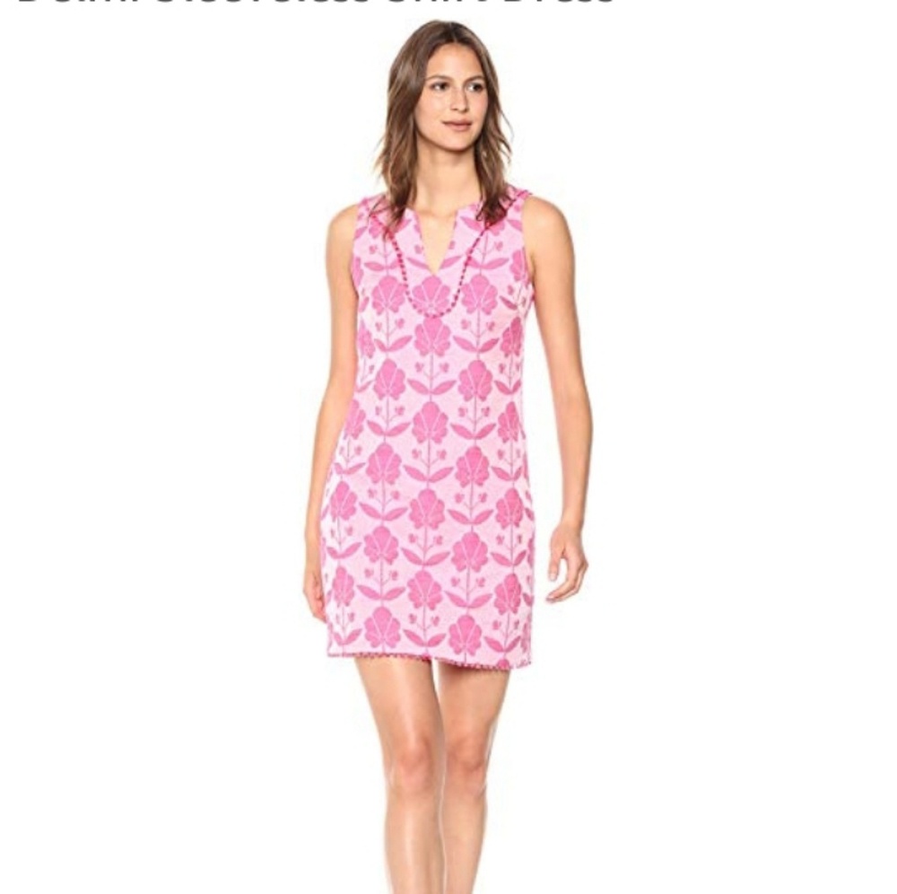 NWT Trina Turk pink shift dress